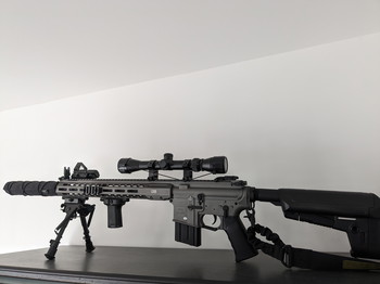 Afbeelding 3 van Lot complet M4 krytac Barrett rec7 avec accessoires