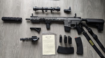 Afbeelding 5 van Lot complet M4 krytac Barrett rec7 avec accessoires