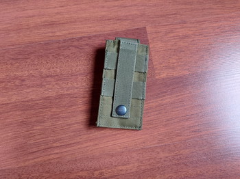 Image 2 for Single pistol pouch OD-Green