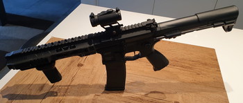 Bild 6 für ARP 556 met G&P CQB SAI handguard.+vector red dot