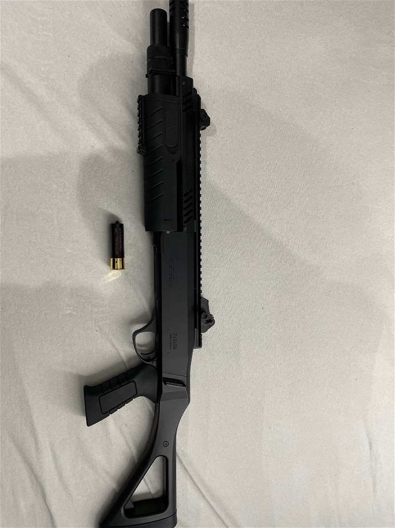 Image 1 for (NIEUW IN DOOS) (Ruilen?) STF-12 Spring Shotgun+ 1 shell