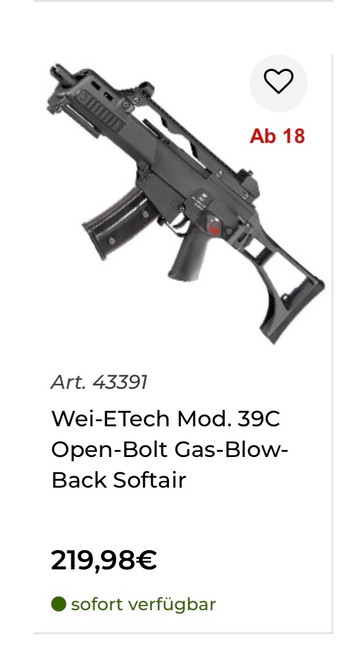 Image 2 for G36 airsoft Gewehr