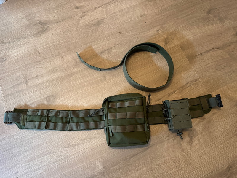 Image 1 for Warrior Assault Systems Low Profile Belt size M + Pouches