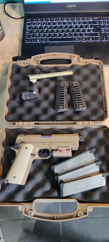 Image 2 for Full upgraded tokyo marui 1911 dessert warrior edition