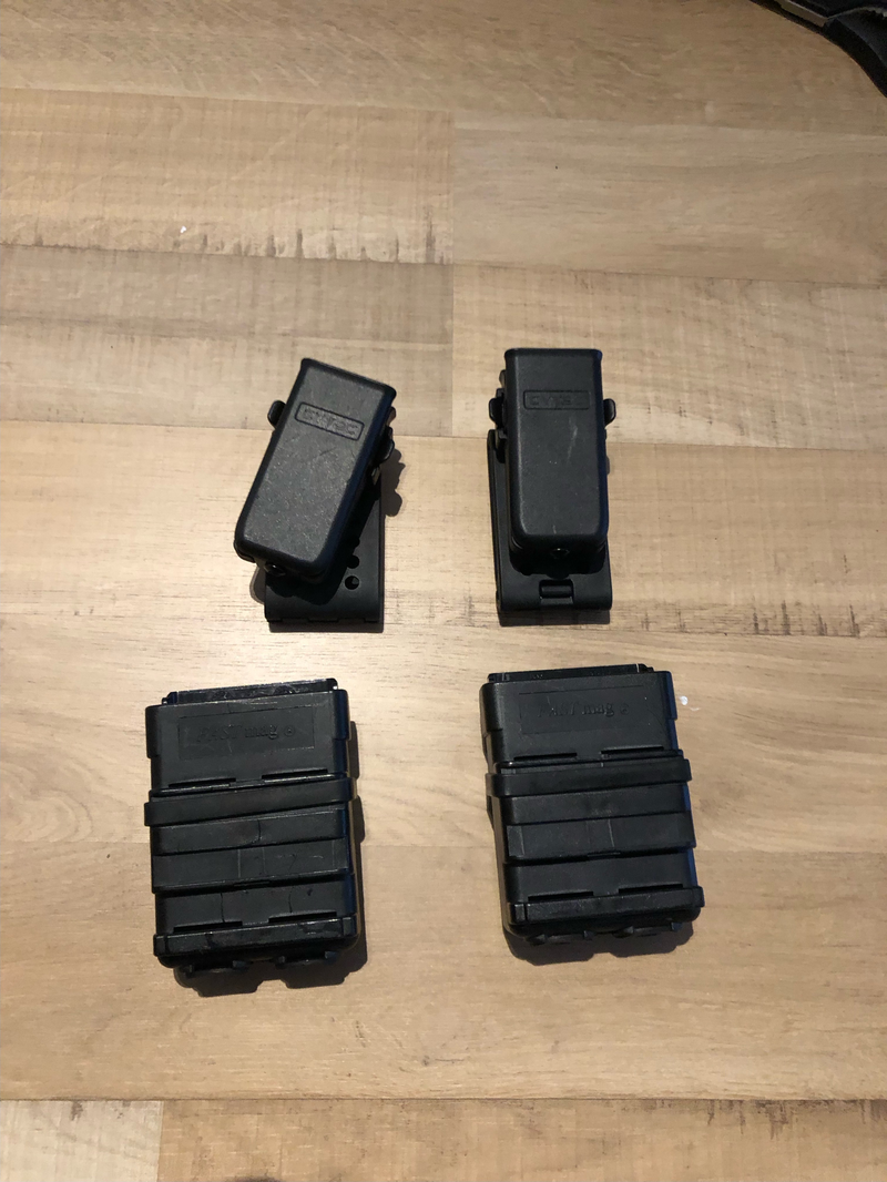 Bild 1 für 2x pistol pouch Cytac en 2x rifle pouch FAST mag