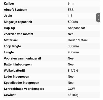 Afbeelding 5 van Te koop Ak47 EBB