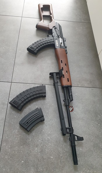 Image 5 for AK-SVD AEG - Black & Wood style splinternieuwe replica en 3 splinternieuwe mags