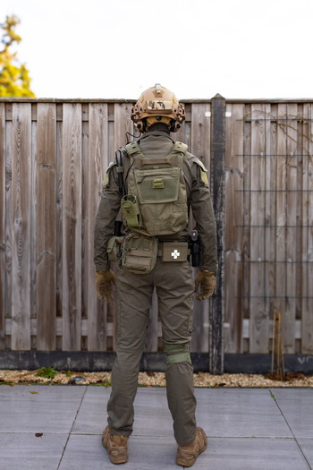 Image 2 pour Ranger Green plate carrier + belt inclusief pouches!