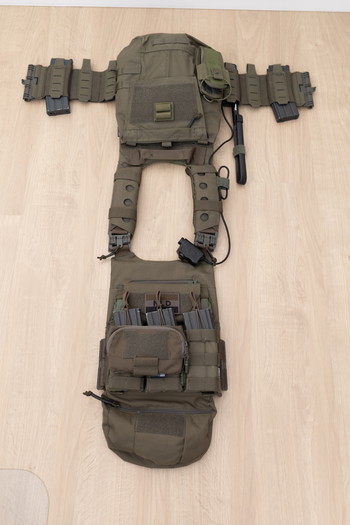 Image 3 pour Ranger Green plate carrier + belt inclusief pouches!