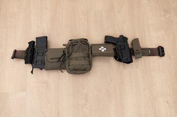 Image 4 pour Ranger Green plate carrier + belt inclusief pouches!