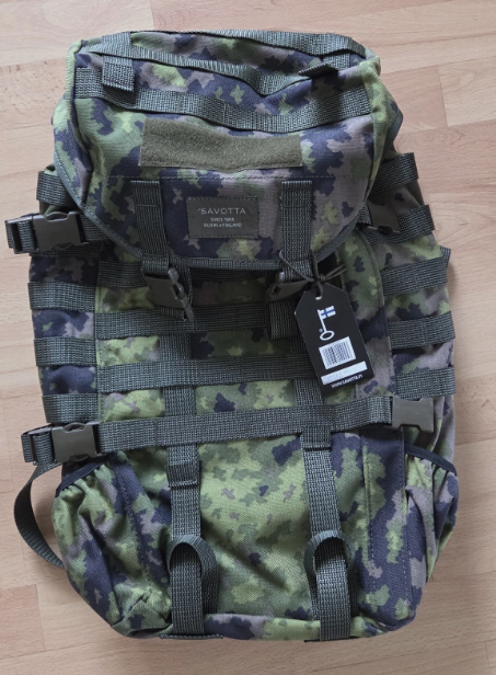 Afbeelding 1 van Savotta Jäger M Jääkäri Rucksack M05 + 2x Pouches 6l