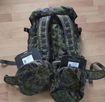 Afbeelding 3 van Savotta Jäger M Jääkäri Rucksack M05 + 2x Pouches 6l