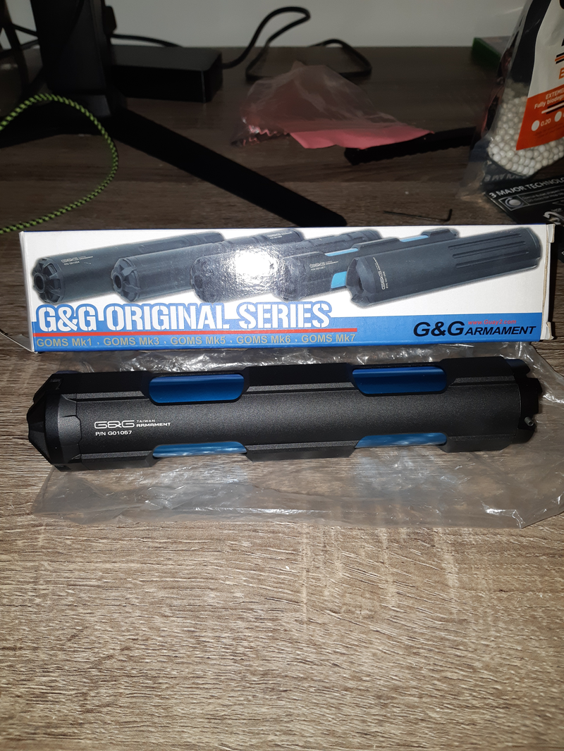 Image 1 for G&G silencer Blue