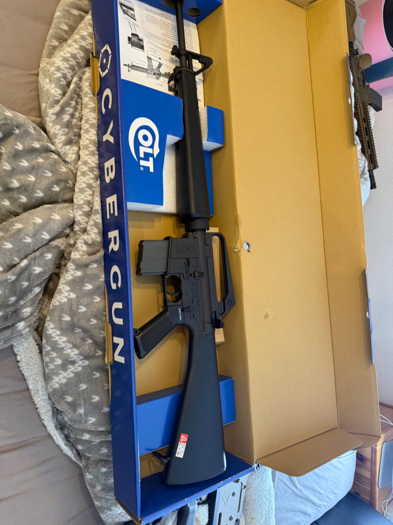Afbeelding 1 van VFC Colt M16A1 Vollmetall Gas-Blow-Back 6mm BB schwarz