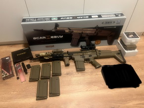 Image pour Tokyo Marui NGRS Scar H met Titan Gate Trigger en vele extras