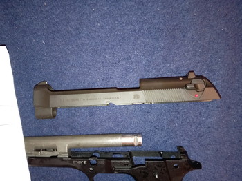 Bild 3 für New Generation CNC Steel Slide a. Outer/ CNC Alu Frame, KWA Beretta M9 Kit