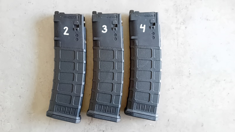 Image 1 for G&P 46 round long pmag voor Tokyo Marui M4A1 MWS Gas Blow Back