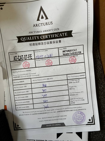 Afbeelding 3 van ARCTURUS X C.A.T. upgraded + extra's