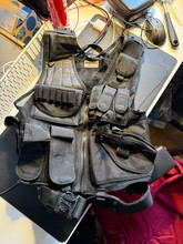 Image for SWISS ARMS MESH TACTICAL VEST WITH PISTOL HOLSTER & BELT