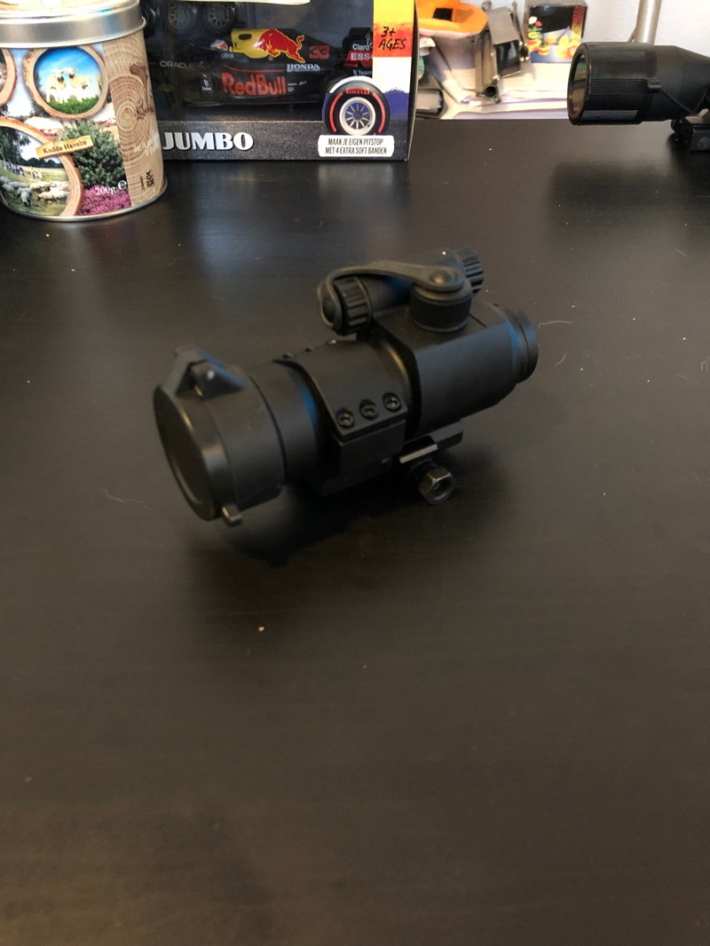 Image 1 pour Aim-o red/green dot sight AO5020-BK met garantie