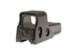 Image pour [Leuven, BE] GFC AAOK9 (eotech 522 type) red dot sight (zwarte base, olive drab painted)