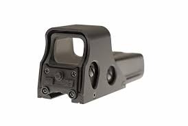 Image 1 pour [Leuven, BE] GFC AAOK9 (eotech 522 type) red dot sight (zwarte base, olive drab painted)