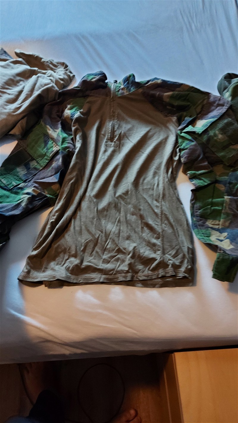 Image 1 for Woodland Tactical Shirts (M en L)