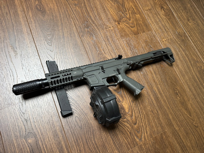 Image 1 pour G&G ARP9 met upgrades. (Mosfet, motor, hop up etc etc)