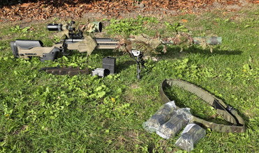 Image for AAC T10 set | Action Army | Pouches | Battlebelt | Ghillie hood