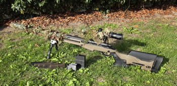 Bild 2 für AAC T10 set | Action Army | Pouches | Battlebelt | Ghillie hood