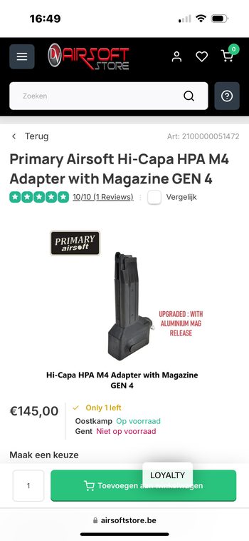 Image 7 for Primary hi capa m4 hpa adapter