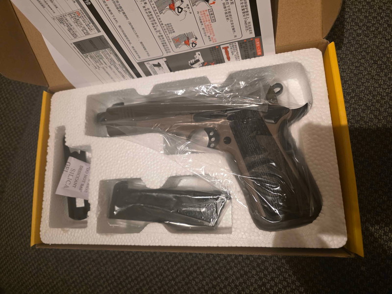 Image 1 for R28-2 (Kimber 1911 Warrior) GBB - nieuw in doos - Army Armament (R28-2)