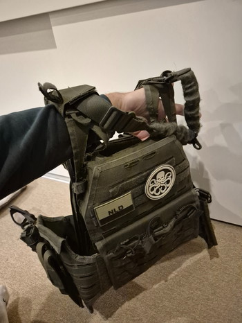 Imagen 3 de invader gear plate carrier OD met sling en extras