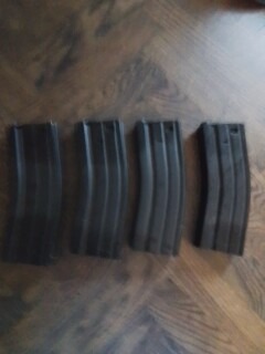 Image 1 for 4 micaps 120 round metalen magazijnen