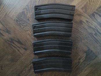 Image 2 for 4 micaps 120 round metalen magazijnen