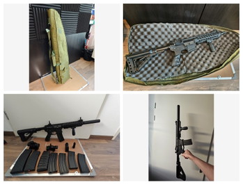 Image 4 for Complete set AEG G&G CM16 SRL enWE hi capa 911(Maple L) replica - Inclusief diverse accessoires en upgrades