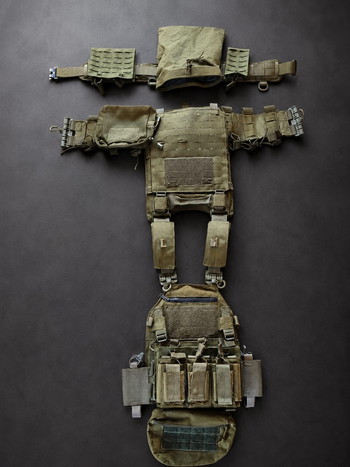 Afbeelding 2 van Ranger Green Plate Carrier / Battle Belt Setup