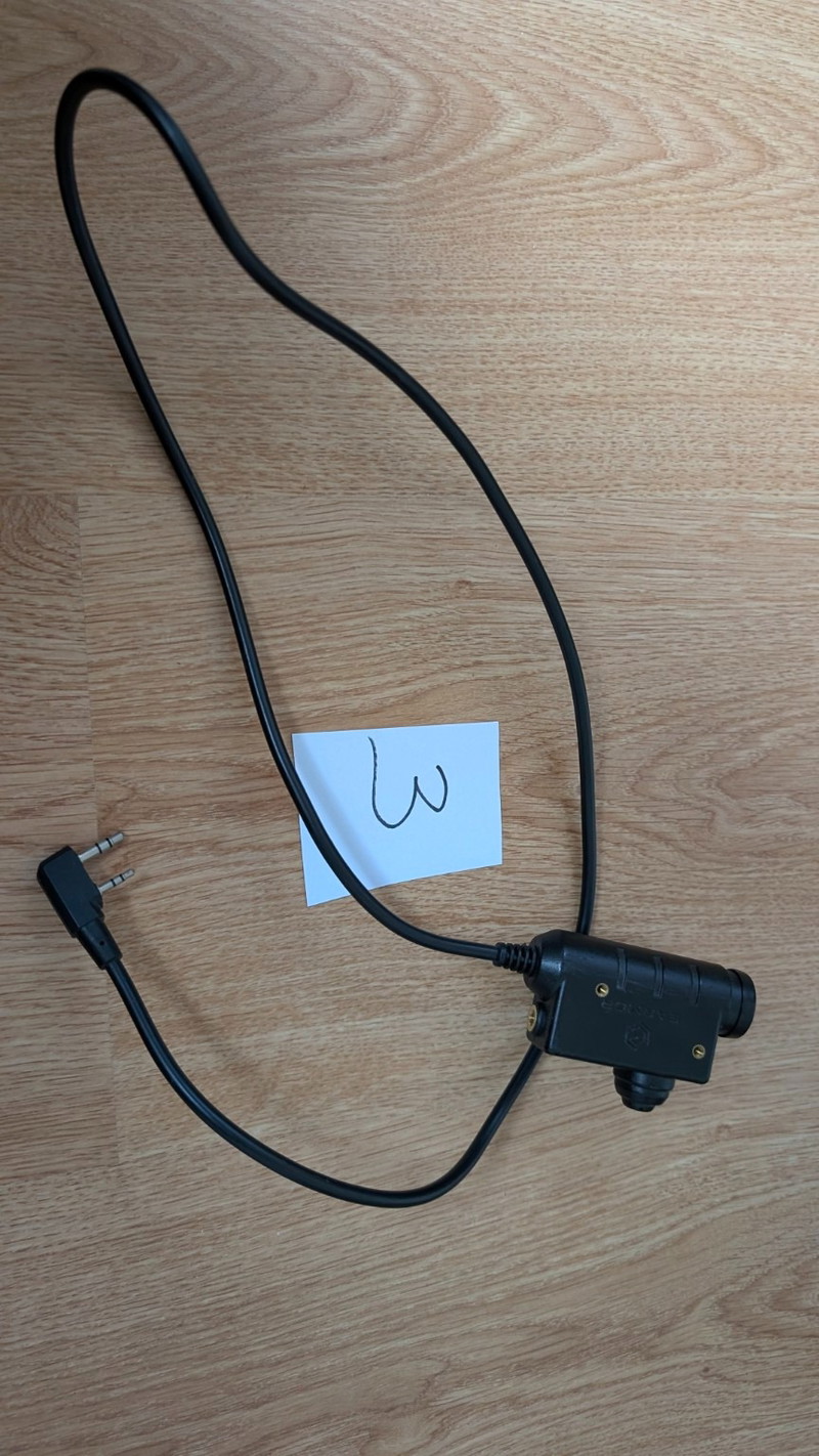 Image 1 for Earmor PTT Kenwood/Baofeng 2-pin