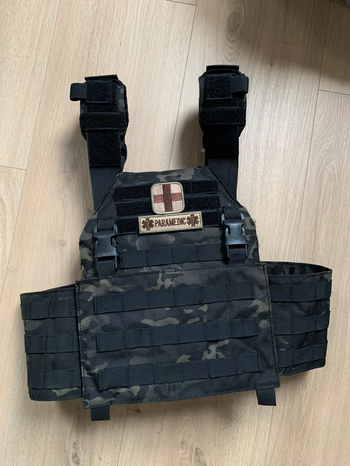 Image 2 for Black Camo Plate Carrier