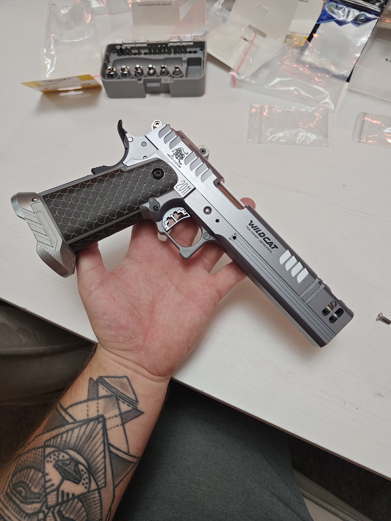 Image 1 for Hi capa Wildcat Open slide Build Grijs