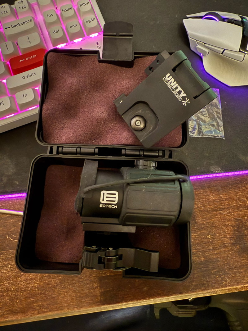 Image 1 for EOTech G43 + Unity Flip up riser 1X gebruikt