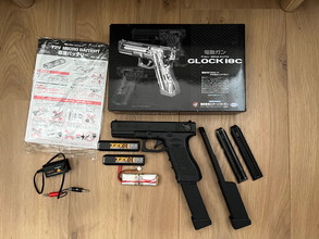 Afbeelding van TM Glock 18C AEP incl 3 accu's 2 + 2 mags long