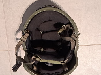 Bild 3 für Nieuwe PGD ARCH ballistische high cut helm OD NIJ IIIA