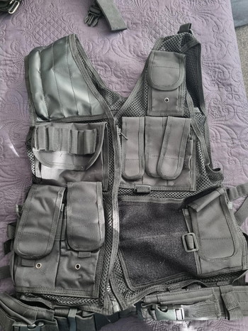 Imagen 2 de Tactical vest zwart