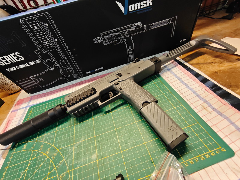 Imagen 1 de Vorsk VMP-1 + 4 magazijnen en 1 HPA adapter (topstaat)