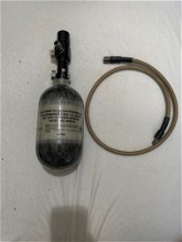 Image pour Carbon hpa tank met bij behorende accessoires