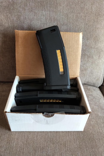 Image 2 for Wolverine airsoft set of 5 PTS EPM magazine for MTW