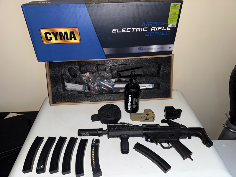 Afbeelding 1 van Mooie mp5  van cyma. Ombouw door powair6