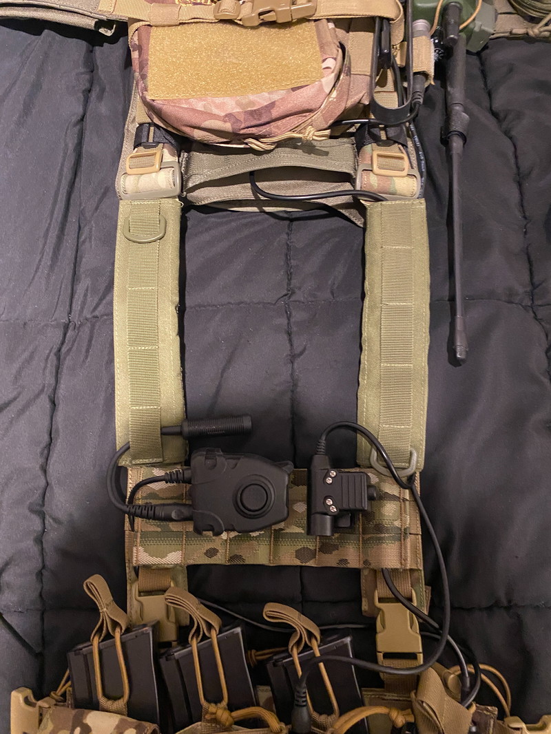 Image 1 for Chest Rig with back plate and back pack