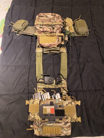 Bild 3 für Chest Rig with back plate and back pack